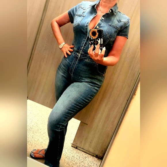 NWT, Juicy Couture Jeans jumpsuit, size M - Picture 2 of 7